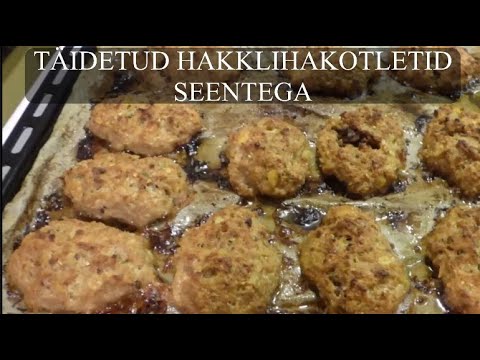 Video: Täidetud Kalkuni Kotletid