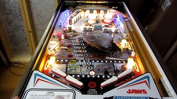 JAWS Custom Pinball machine (JUN 2017)