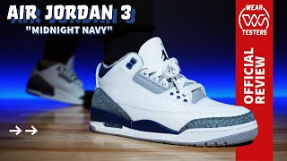Air Jordan 3 Midnight Navy