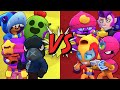 ЛЕГЕНДАРНЫЕ БОЙЦЫ ПРОТИВ МИФИЧЕСКИХ (BRAWL STARS)