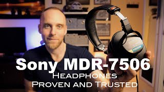 SONY® Audífono Monitor MDR-7506 Profesionales Cerrados video