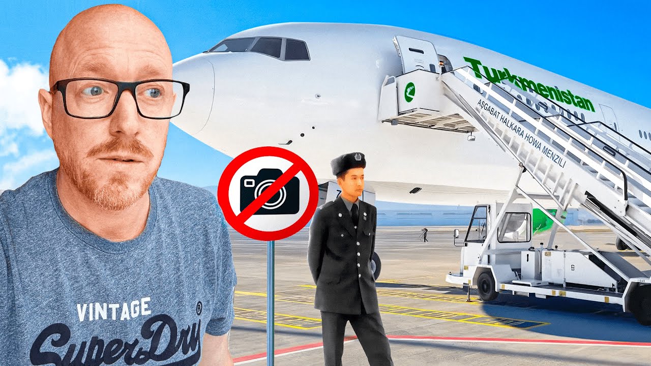 My BIZARRE Flight on Turkmenistan Airlines Worlds Strangest Airline