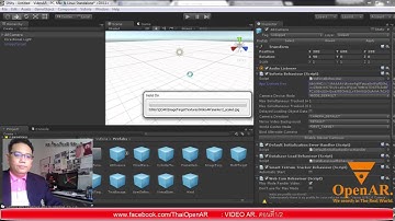 ขั้นตอนการทำ VIDEO AR. App ตอนที่ 1/2