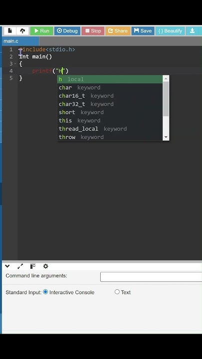 Basic C Program C:1 | C programming language |C programs #universe # ...