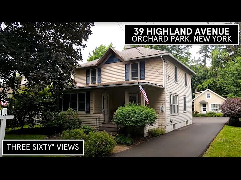 39 Highland Ave, Orchard Park, NY home video tour