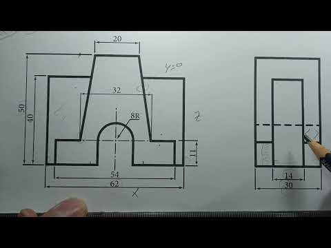 شرح كيفية فهم المساقط لاستنتاج المنظور