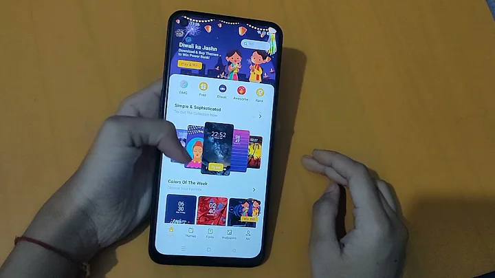 How to change wallpaper in oppo A94 | wallpaper settings | wallpaper change kaise karen