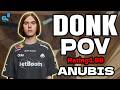 donk POV | Rating 1.88 | w/suns1de | anubis | FACEIT EU | +VOICE | Apr 23, 2026