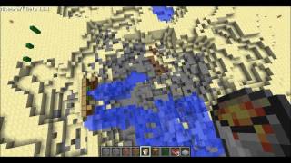 Minecraft blowing up a village