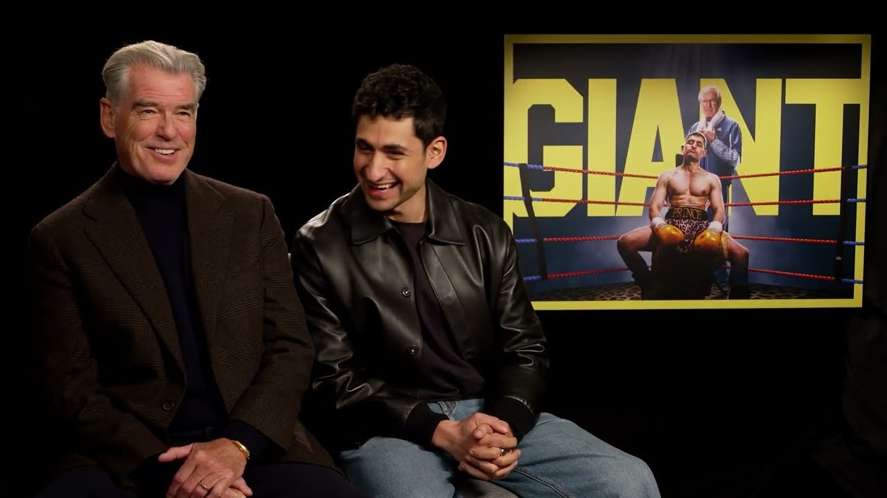 'It brought me to tears'... Pierce Brosnan and Amir El-Masry on Prince Naseem Hamed and Giant