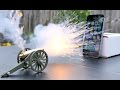 Mini Cannon vs iPhone SE - Happy 4th of July!