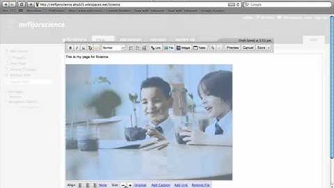 Adding Photos to a Wiki Page