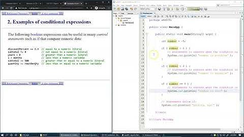 5.1 Relational Operators and Flow Control