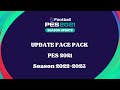 PES2021 || UPDATE FACE PACK CPK MARET 2023 || ANDRI PATCH V9.0