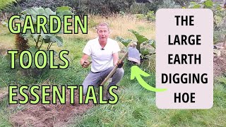 Gardening Essentials Tools Large Earth Digging Hoe