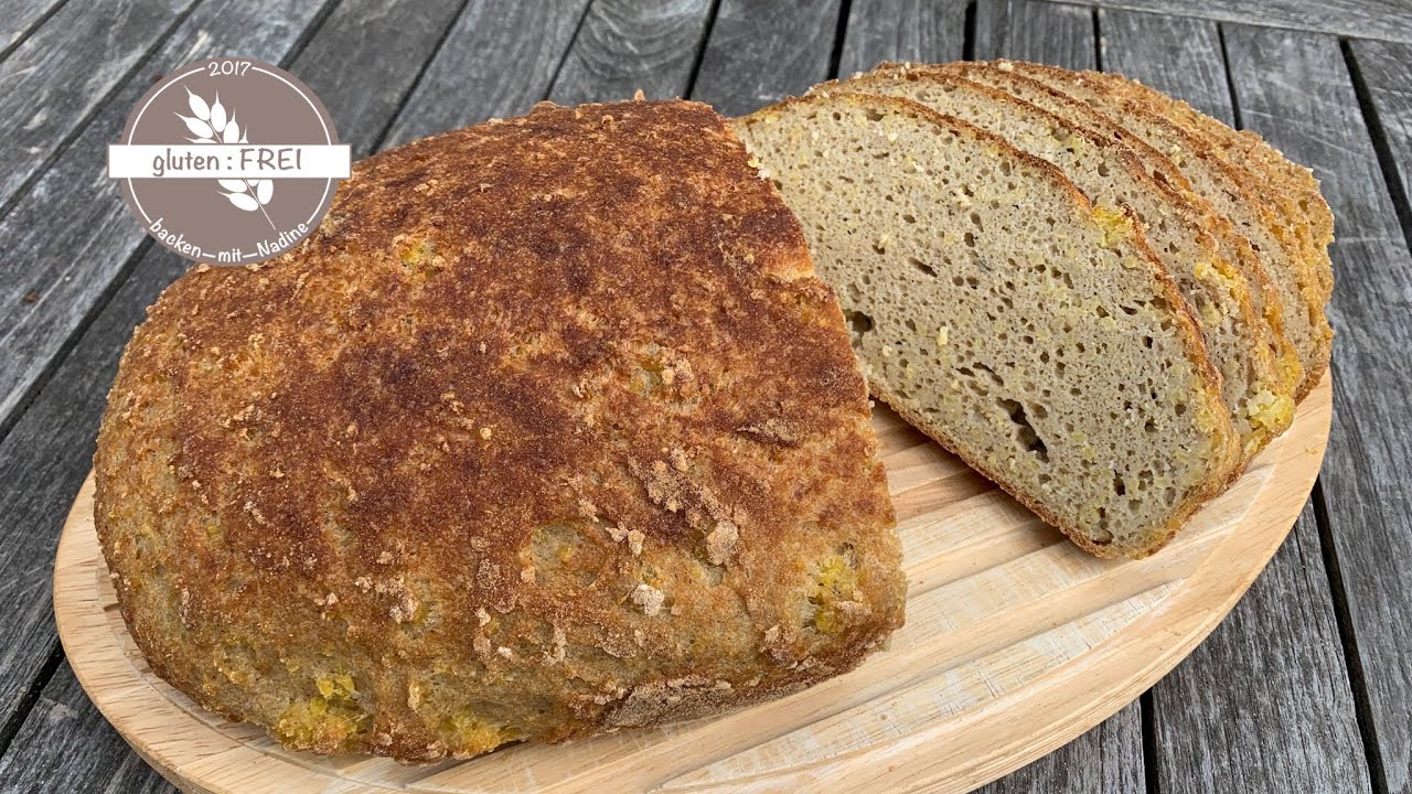 Hirsebrot / glutenfrei / vegan / zuckerfrei / maisfrei / ohne Stärke / glutenfrei backen mit Nadine