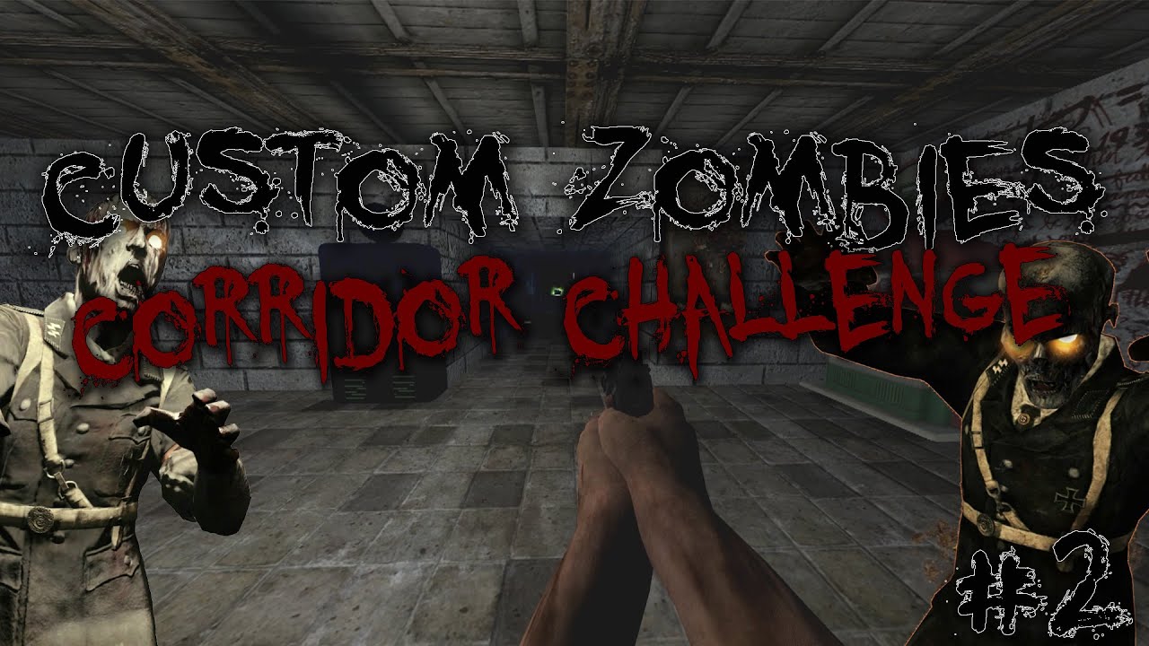 Custom Zombies | "Corridor Challenge" #2