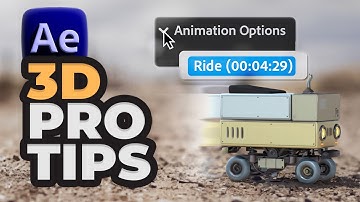 After Effects Tutorial: 3D Model Compositing (Ae 2024 Update)
