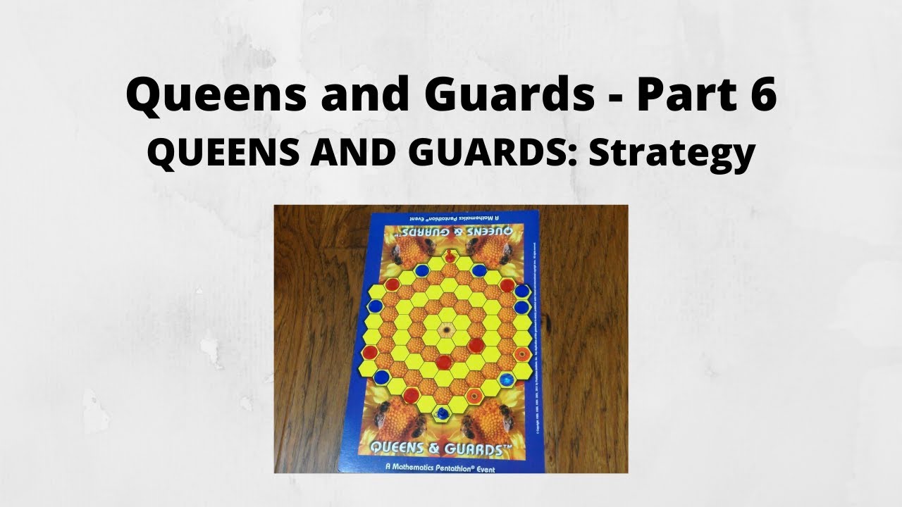 STRATEGIES FOR QUEENS & GUARDS - A HALL-OF-FAMER'S ADVICE FOR WINNING IN THE MATH PENTATHLON EVENT