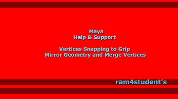 Maya Help & Support : Vertices Snapping to Grid and more