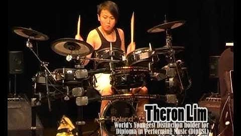 Michael Schack ROLAND V-Drum Clinic ft Theron Lim - TD20 SOLO