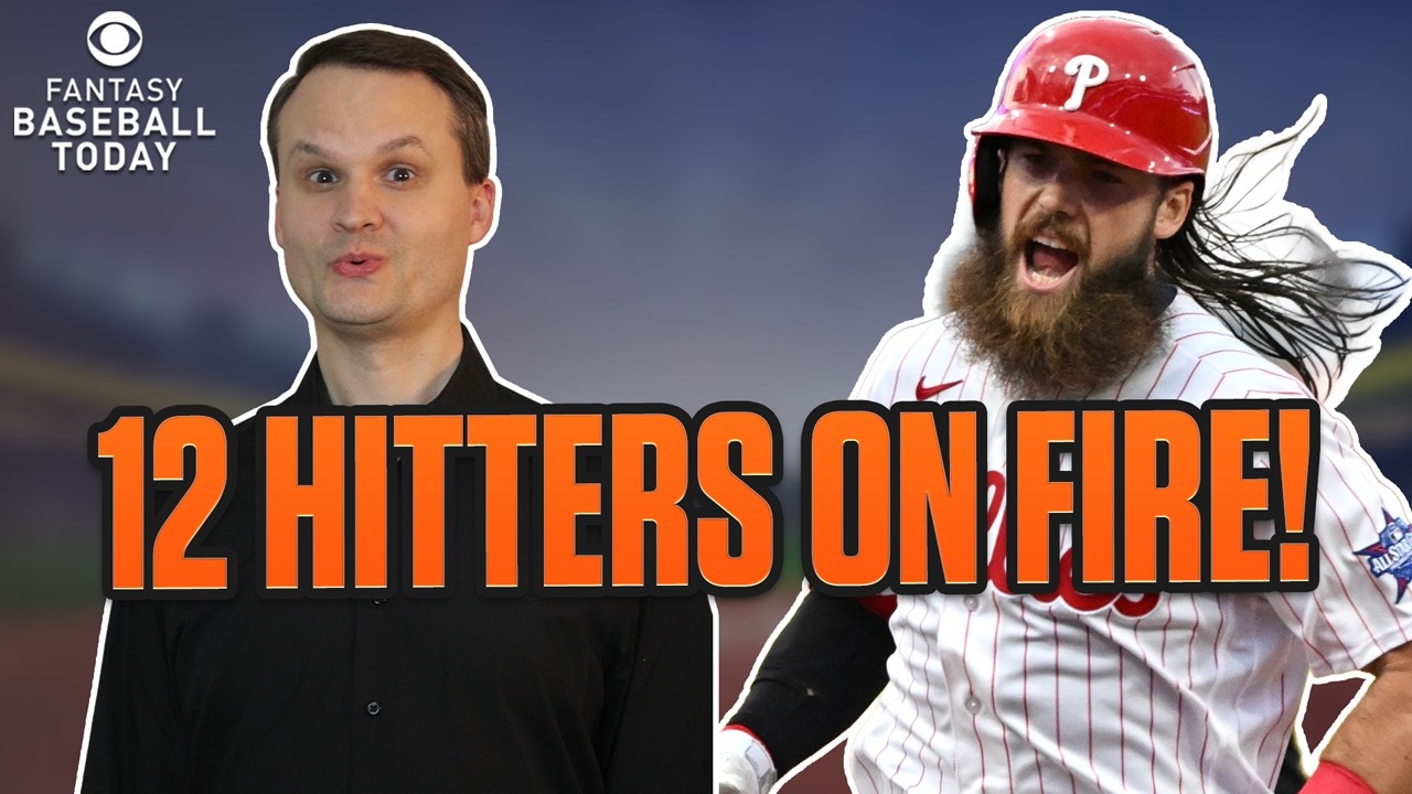 These 12 Hitters Are ON FIRE! 🔥 | Fantasy Baseball Advice