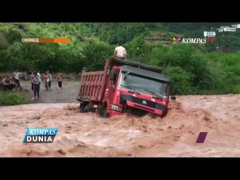 Video: Banjir dahsyat di Tiongkok pada 2016