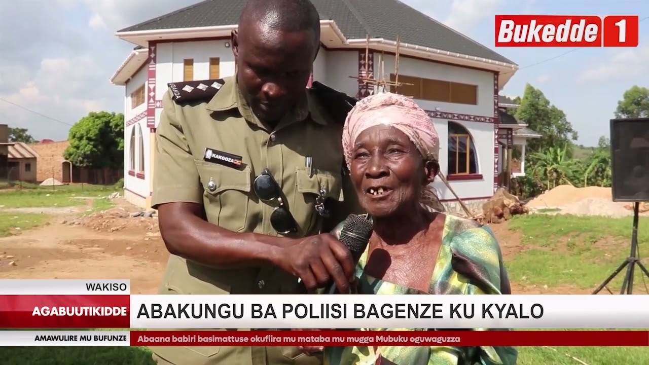 Agabuutikidde:  Abakungu ba Poliisi bagenze ku kyalo abatuuze nebalumiriza OC okubayigganya