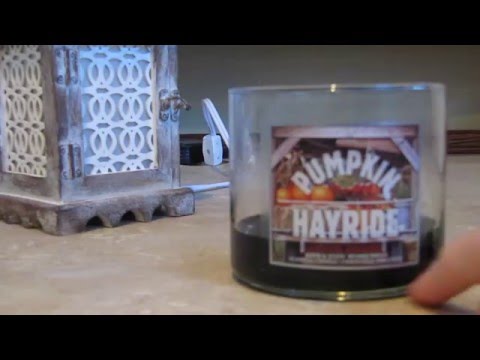 How to remove wicks from burned candles!