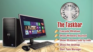 Basic Computer Hardware Lesson - 24 Taskbar (2) In Windows 7 Basic Computer Hardware Lesson 20 Copy Paste Shortcut Properties 2 In Windows 7