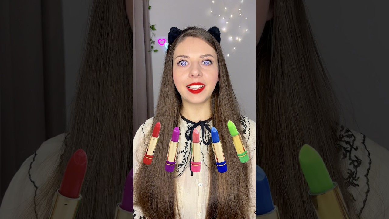 Проверка цвета помады 🥰 