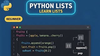 #13. Python Tutorial for Beginners | Lists in Python Explained