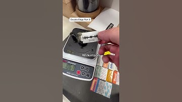 Just how sharp are double edged razors? Here is a Wilkinson. Were a kitchen knife sharpener by mail