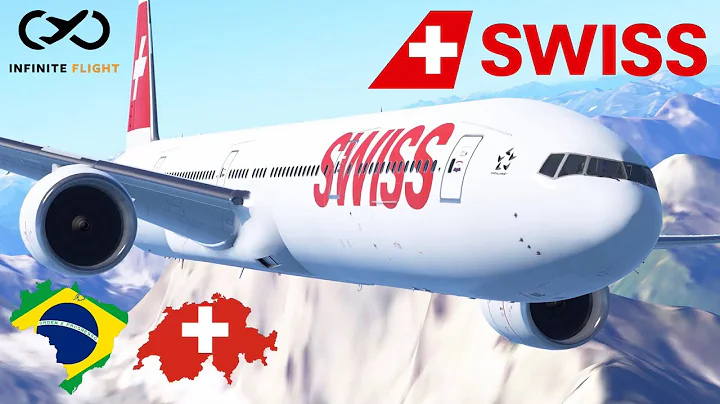 Infinite Flight: São Paulo (GRU) to Zurich (ZHR) | Swiss Airlines | Boeing 777-300ER