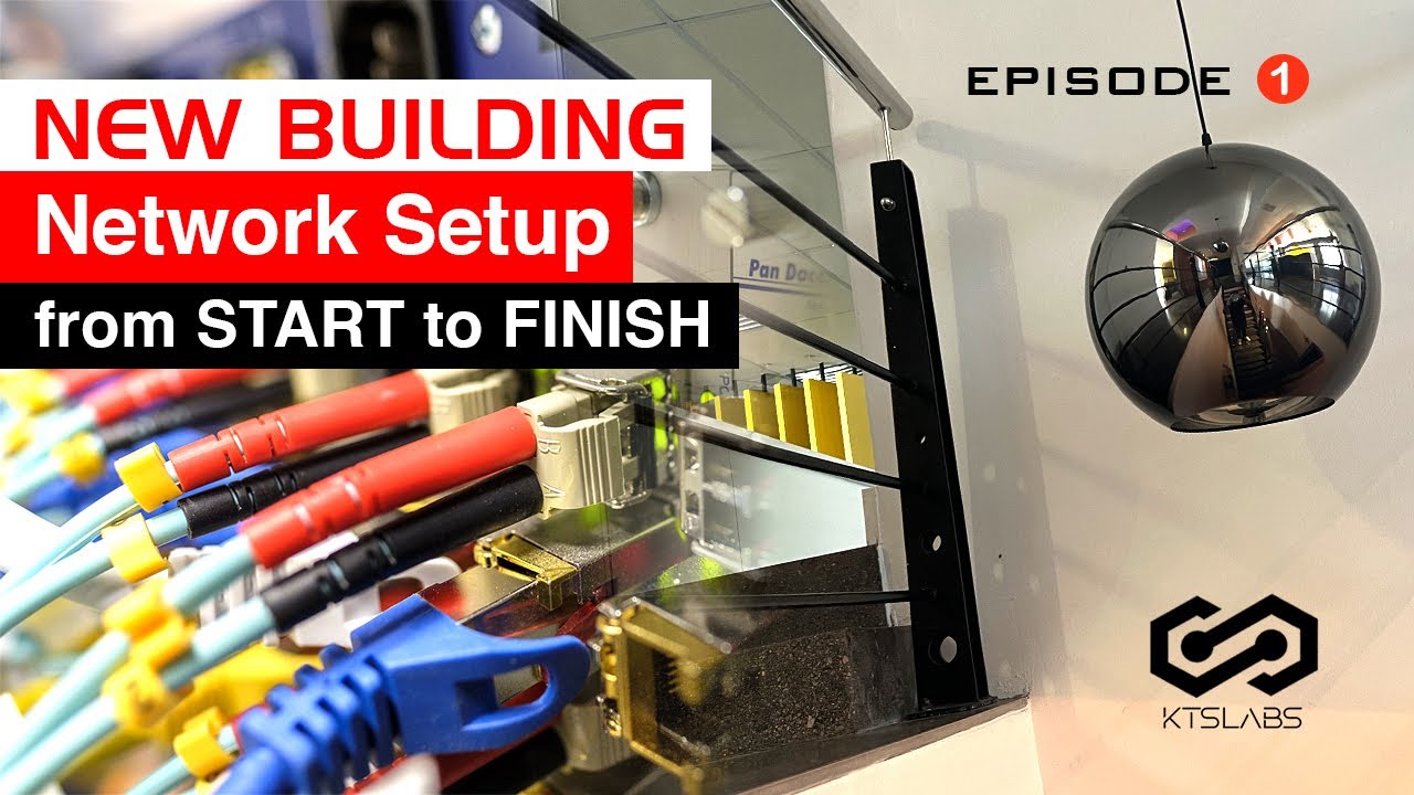 New Building Network Setup from Start to Finish | Site Survey | EP1 ...