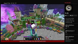 Hive Live With Viewers And Custom Servers! - Road To 1K Subscribers - Minecraft Live