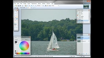 4 of 6 -- Paint.Net Fun with Layers (How to take something out of a photo)