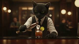 The Cat Bartender | A Purr-fect Night at the Bar