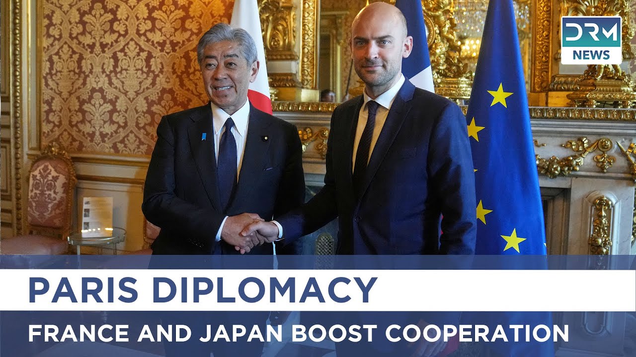 French and Japanese Foreign Ministers Discuss Indo-Pacific, Trade | DRM News | AC1B