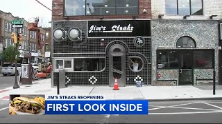 Jim's Steaks set to reopen with expansion almost 2 years after devastating fire