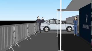 MASERATI 3D EVENT dispositif