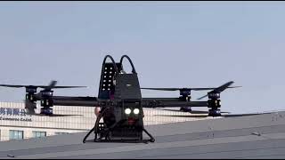 Overseas Client Traveled A Long Way To Visit Our Skytech Evtol Factory And Experience A Test Flight.