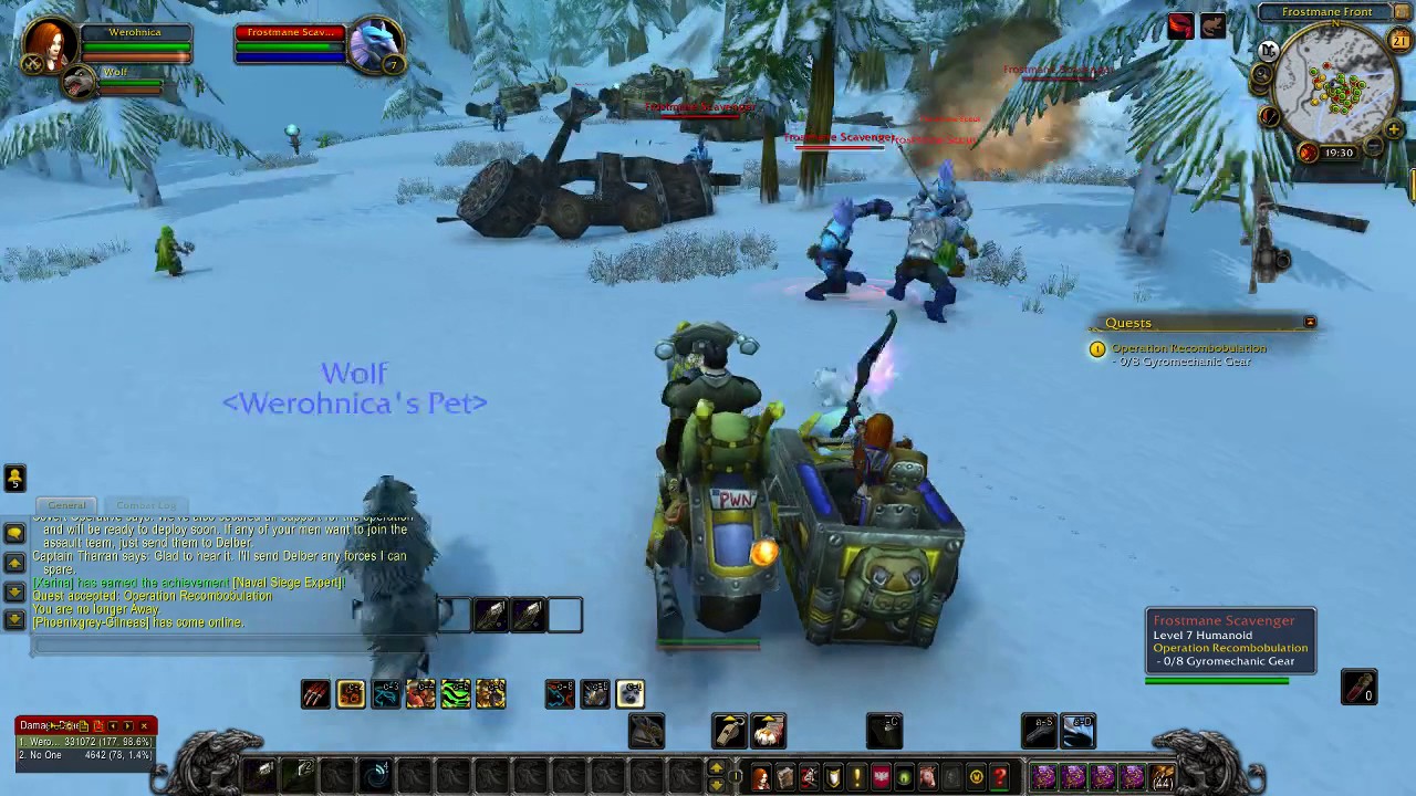 World Of Warcraft Quest Info: Operation Recombobulation