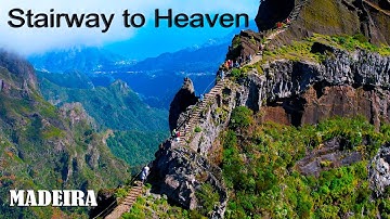 #67 MADEIRA: Stairway to Heaven - the most breathtaking view on the island! PR1 from Pico do Arieiro
