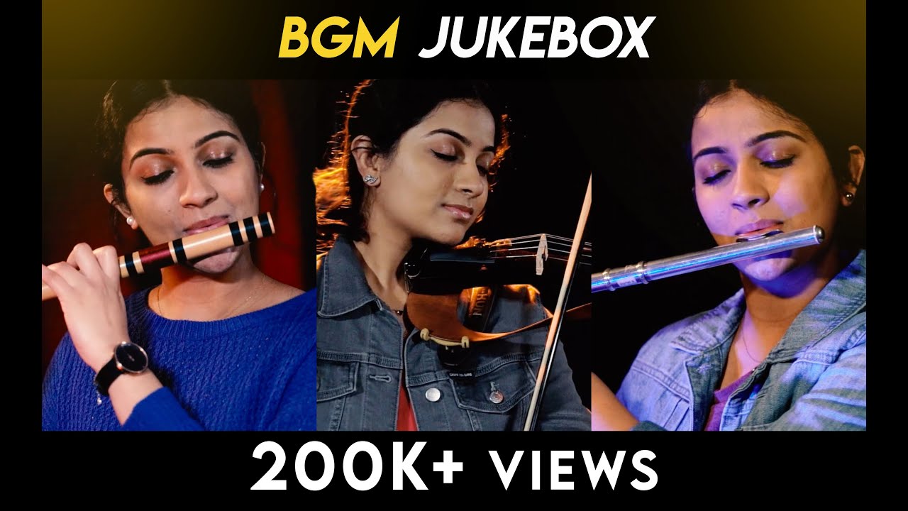 BGM Jukebox  Raja Rani  Unakkul Naane  Minnale  Sruthi Balamurali