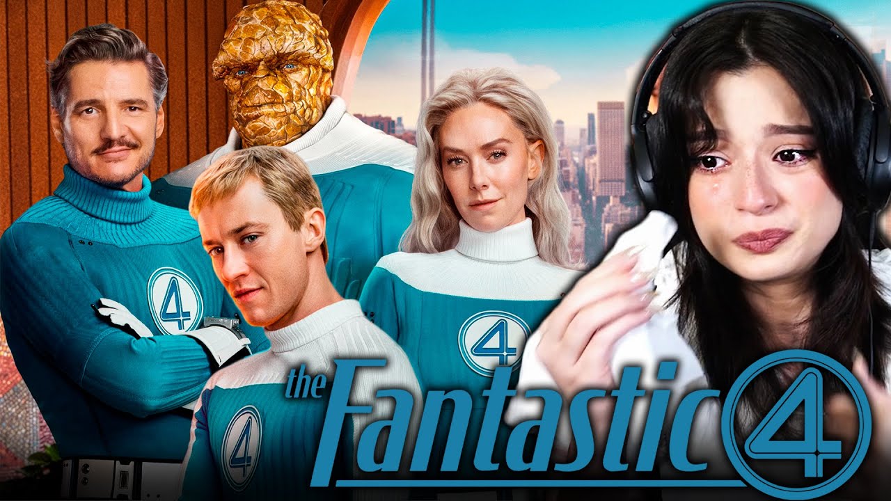 I FINALLY watched *The Fantastic Four: First Steps* and yes, I cried a lot.
