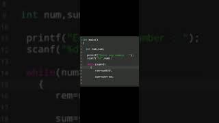 #25 | C language Tutorial Video | Programming Exercise26  #shorts #coding