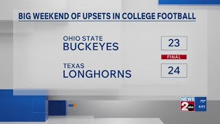 Big weekend of college football upsets