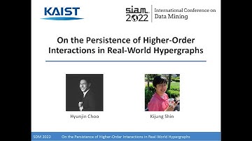 On the Persistence of Higher-Order Interactions in Real-World Hypergraphs (SDM 2022)