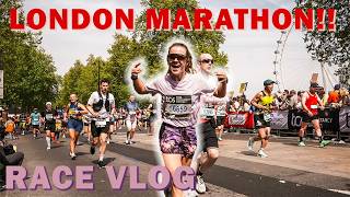 London Marathon Race Vlog!!